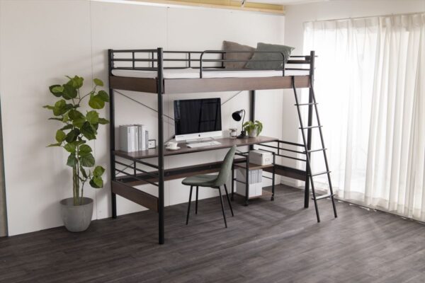 シングルToby デスク付きロフトベッド - nexatn.com